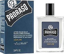 After Shave Balm - Proraso Azur Lime After Shave Balm — photo N1