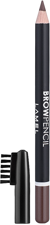 Eyebrow Pencil with a Brush - LAMEL Make Up Brow Pencil — photo N5