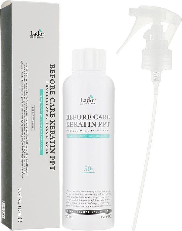 Keratin Protection for Hair Coloring - La'dor Eco Before Care Keratin PPT — photo N3