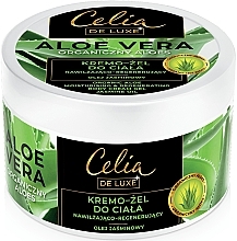 Fragrances, Perfumes, Cosmetics Moisturizing & Regenerating Body Cream Gel - Celia De Luxe Aloe Vera Body Cream-Gel Moisturizing And Regenerating
