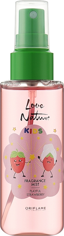 Baby Body Spray - Oriflame Love Nature Kids Mist Playful Strawberry — photo N1