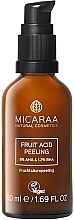 Fragrances, Perfumes, Cosmetics Fruit Acid Peeling - Micaraa Fruit Acid Peeling