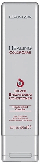 Anti-Yellow Conditioner - L'anza Healing ColorCare Silver Brightening Conditioner — photo N1