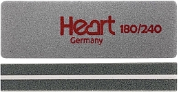 Heart Mini Nail Buffer 180/240, rectangular - Heart Germany — photo N1