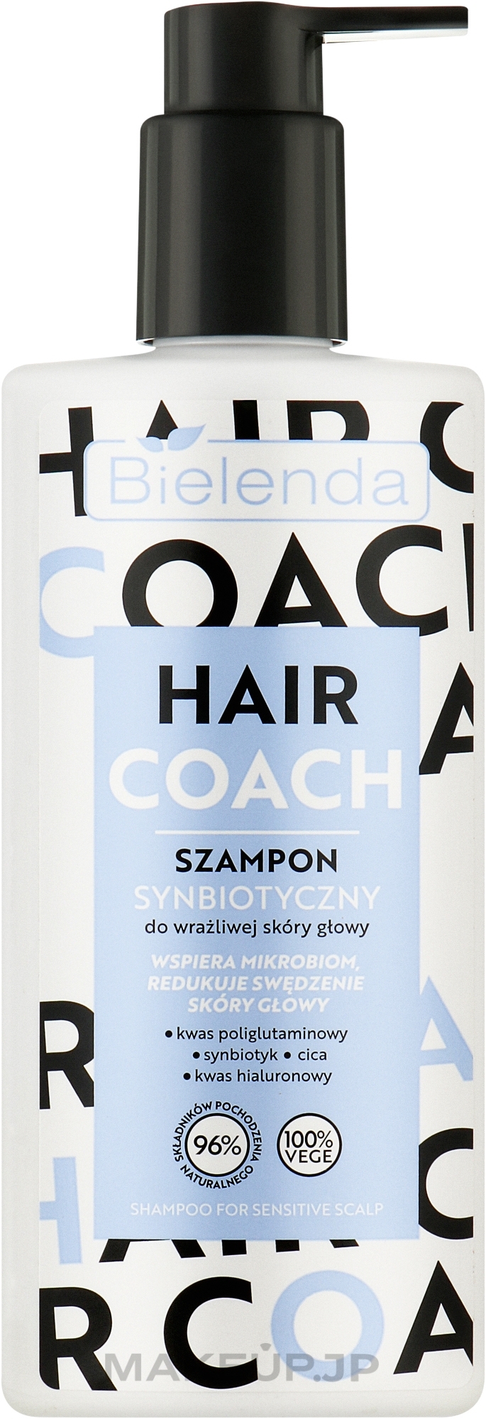 Shampoo for Sensitive Scalp - Bielenda Hair Coach — photo 300 ml
