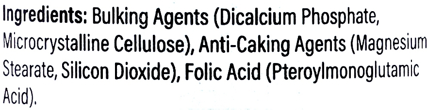 Folic Acid - Holland & Barrett Folic Acid 400mg — photo N9