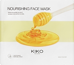 Fragrances, Perfumes, Cosmetics Honey Hydrogel Face Mask - Kiko Milano Nourishing Hydrogel Face Mask