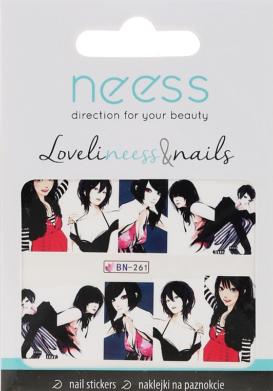 Nail Art Stickers, 3687, BN-261 - Neess — photo N1