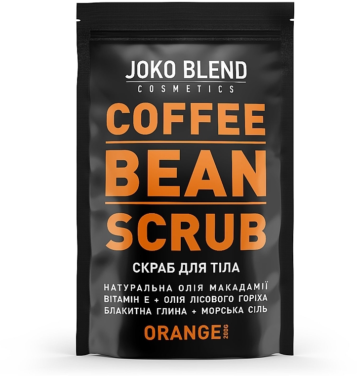 Body Coffee Scrub - Joko Blend Orange — photo N1