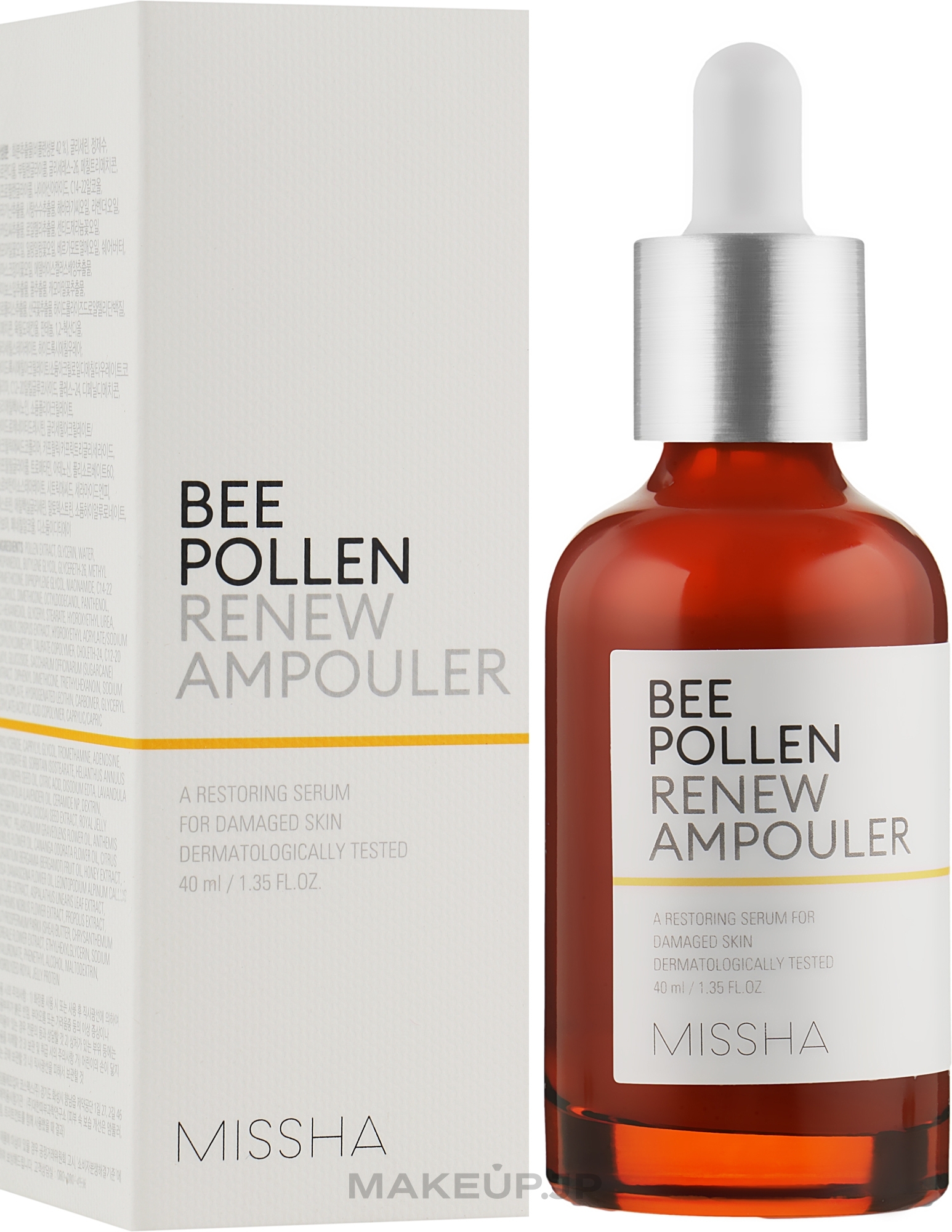 Face Serum - Missha Bee Pollen Renew Ampouler — photo 40 ml