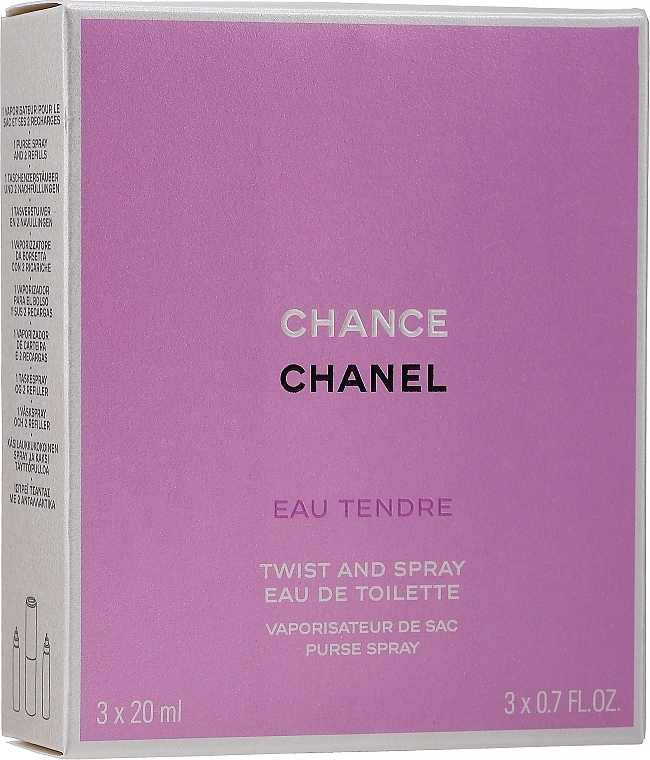 Chanel Chance Eau Tendre - Eau de Toilette (refill with tube) — photo N2