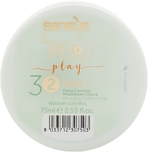 Fragrances, Perfumes, Cosmetics Medium Hold Cream Hair Paste - Sensus Tabu Rebel 32