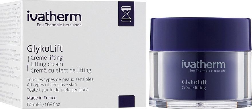 Lifting Face Cream - Ivatherm Glykolift Lifting Cream — photo N2