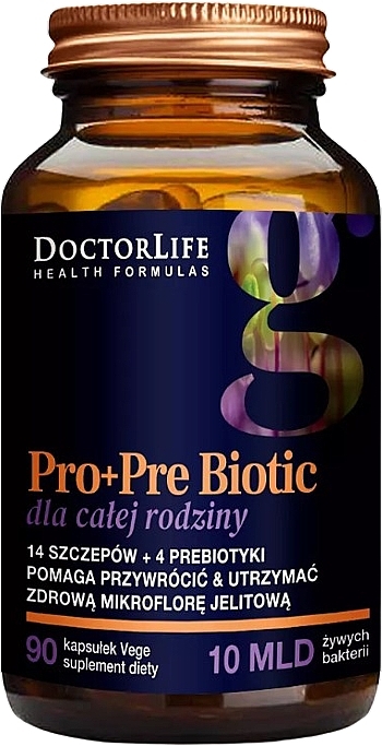 Pro + Pre Biotic Dietary Supplement  - Doctor Life Pro+Pre Biotic — photo N1