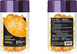 Hair Vitamins "Perfect Silk" - Ellips Hair Vitamin Smooth & Silky With Pro-Keratin Complex — photo N2