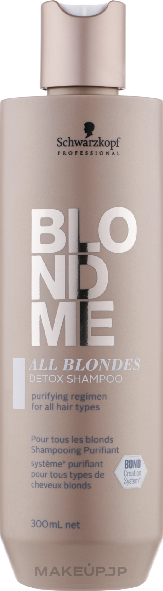 Detox Shampoo for All Hair Types - Schwarzkopf Professional Blondme All Blondes Detox Shampoo — photo 300 ml