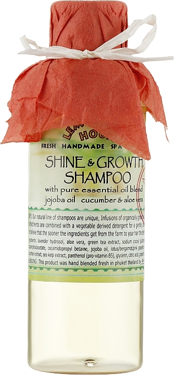 Hair Growth & Shine Shampoo - Lemongrass House Shine & Growth Shampoo — photo N1