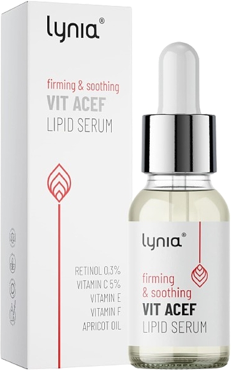Lipid Face Serum - Lynia Firming And Soothing Vit ACEF Lipid Serum — photo N1