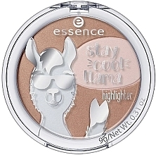 Fragrances, Perfumes, Cosmetics Highlighter - Essence Stay Cool Llama