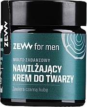 Fragrances, Perfumes, Cosmetics Multifunctional Facial Moisturizer for Men - Zew For Men Face Cream (in a glass jar)