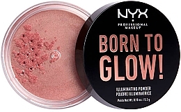 Fragrances, Perfumes, Cosmetics Illuminating Powder - NYX Professional Makeup Born To Glow Illuminating Powder