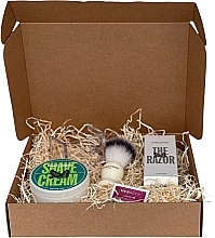 Set, 5 products - Men Rock Ultimate Classic Shaving Gift Set Sicilian Lime — photo N5