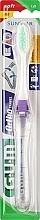 Fragrances, Perfumes, Cosmetics Travel Toothbrush, soft, purple - G.U.M Orthodontic Travel Toothbrush