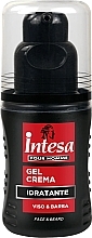 Fragrances, Perfumes, Cosmetics Moisturizing Face & Beard Gel Cream - Intesa Men's Moisturizing Face And Beard Gel Cream