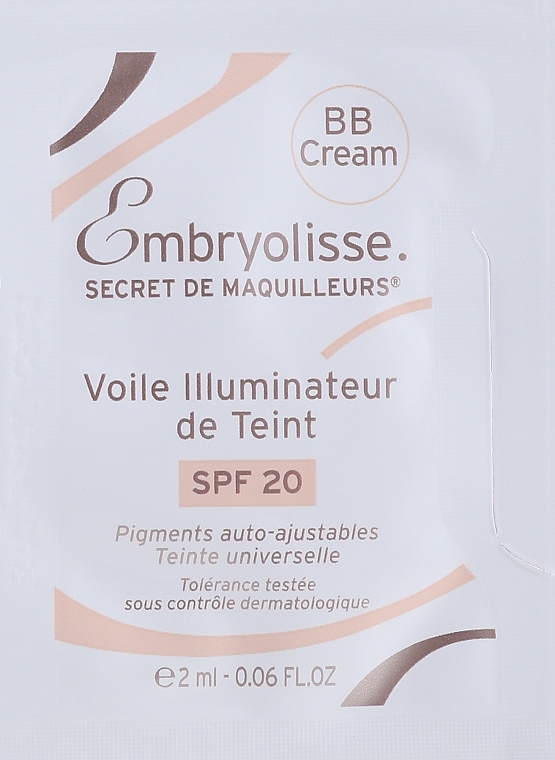 GIFT! BB-Cream - Embryolisse Laboratories Artist Secret BB Cream SPF 20 (sample) — photo N1