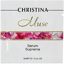 Fragrances, Perfumes, Cosmetics Serum with Unique Antioxidant Formula - Christina Muse Serum Supreme (sample)