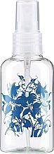 Spray Bottle, 75 ml, blue flowers - Top Choice — photo N1