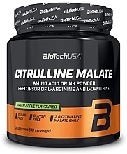 Fragrances, Perfumes, Cosmetics Amino Acid Complex Powder 'Green Apple' - BioTechUSA Citrulline Malate Green Apple Amino Acid Drink Powder