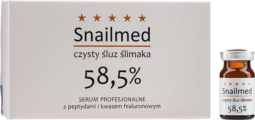 Snail & Peptide Serum for Mature Skin - Snailmed — photo N4