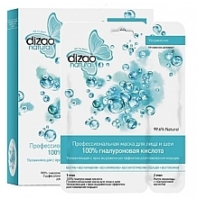 Fragrances, Perfumes, Cosmetics 2-Step Mask "100% Hyaluronic Acid" - Dizao