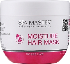 Moisturizing Hair Mask with Bulgarian Rose Extract - Spa Master — photo N2