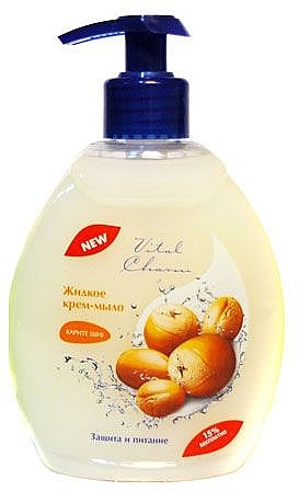 Liquid Cream Soap "Shea Butter" - Vital Charm — photo N1