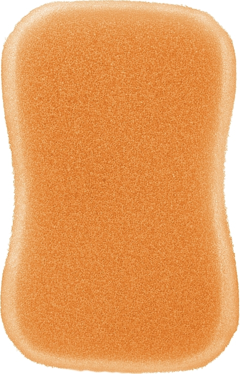 Square Bath Sponge, orange - Ewimark — photo N1