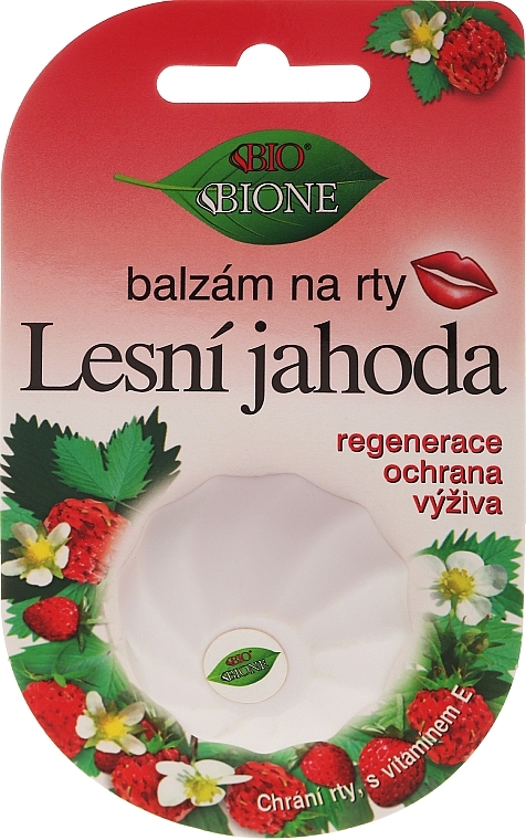 Lip Balm "Forest Berry" - Bione Cosmetics Vitamin E Lip Balm Forest Fruit — photo N1
