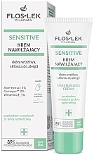 Moisturizing Cream for Sensitive Skin - Floslek Sensitive Moisturising Cream — photo N1