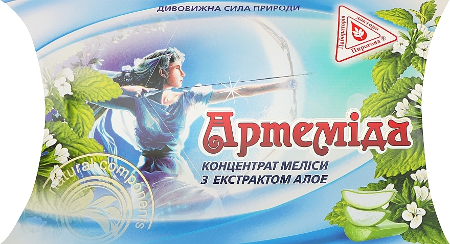 Melissa Concentrate with Aloe Extract "Artemis" - Dr. Pirogov's Laboratory — photo N1