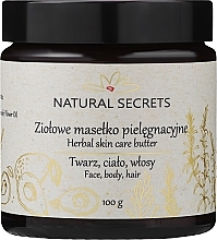 Fragrances, Perfumes, Cosmetics Face, Body & Hair Herbal Oil - Natural Secrets Herbal Skin Care Butter