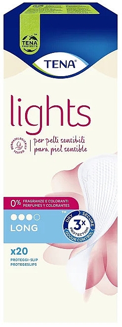 Bladder Liners, 20 pcs - Tena Lights Long Liners — photo N1