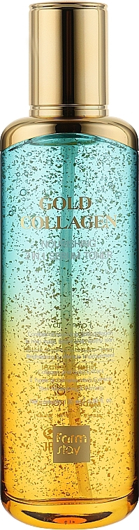 Collagen & Gold Toner Serum - FarmStay Gold Collagen Nourishing 2 In 1 Serum Toner — photo N9