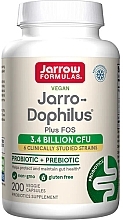 Dietary Supplement "Jarro-Dophilus + FOS" - Jarrow Formulas Jarro-Dophilus + FOS — photo N2