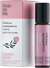 Cooling Eye Serum "Rose" - Make Me Bio Garden Roses Cooling Under Eye Serum — photo N1