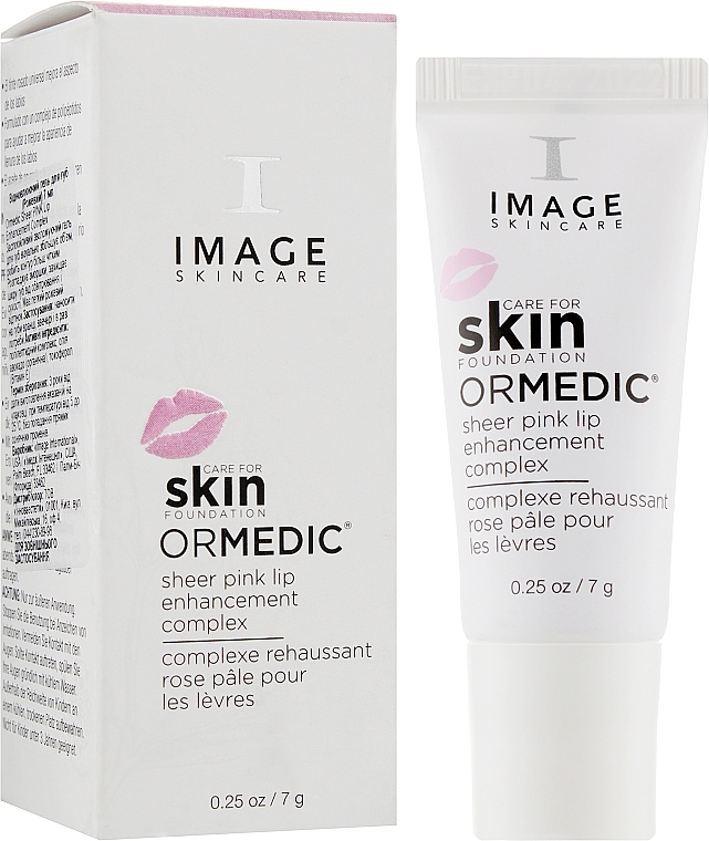 Intensive Nourishing Lip Gel - Image Skincare Ormedic Sheer Pink Lip Enhancement Complex — photo N2