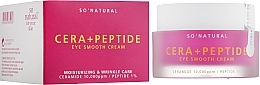 Fragrances, Perfumes, Cosmetics Peptide Eye Cream with Ceramides - So Natural Cera + Peptide Eye Smooth Cream