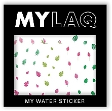 Nail Stickers 'My Colourful Leaf' - MylaQ My Water Sticker My Colourful Leaf — photo N1