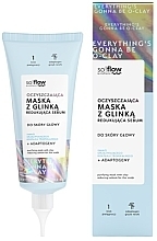 Fragrances, Perfumes, Cosmetics Sebum-Regulating Scalp Cleansing Clay Mask - So! Flow by VisPlantis