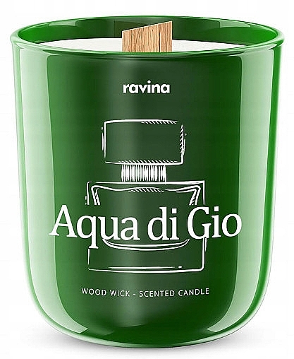 Aqua di Gio Scented Candle - Ravina Aroma Candle — photo N1